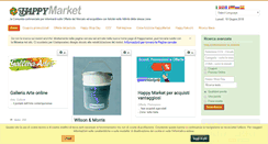 Desktop Screenshot of happymarket.it